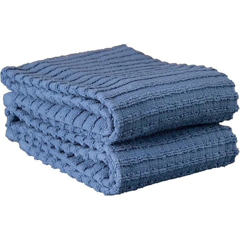 Solid Kitchen Towel | Federal Blue