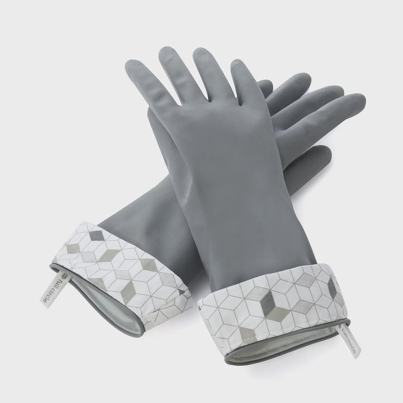 SPLASH PATROL Natural Latex Cleaning Gloves