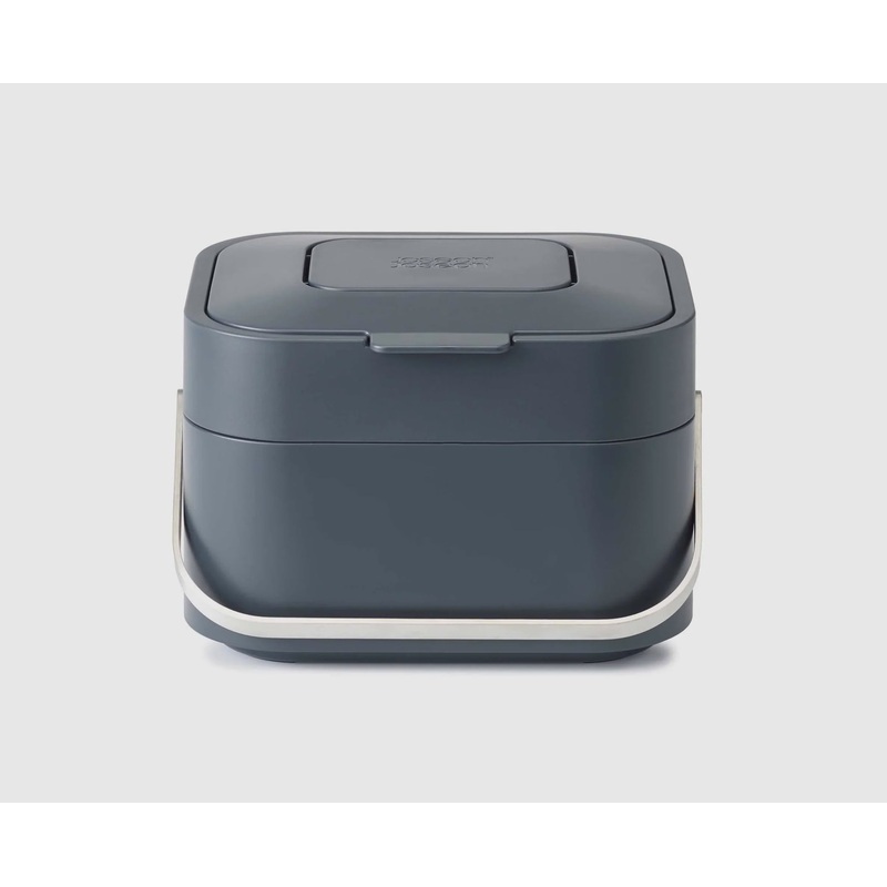 Stack 4L Grey Food Waste Caddy Compost