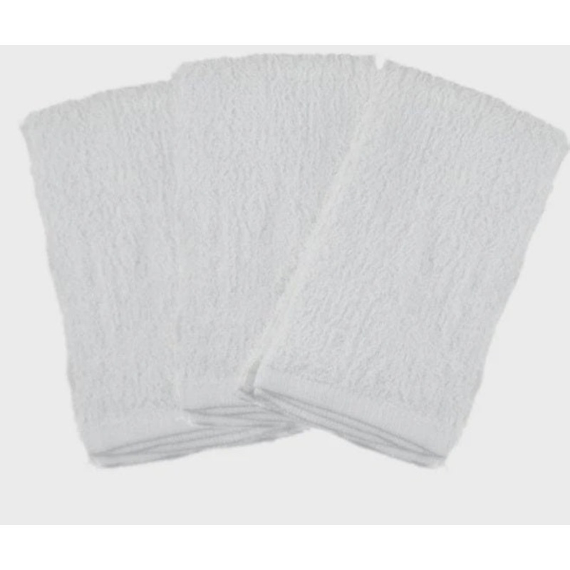 White Bar Mops, Pack of 3
