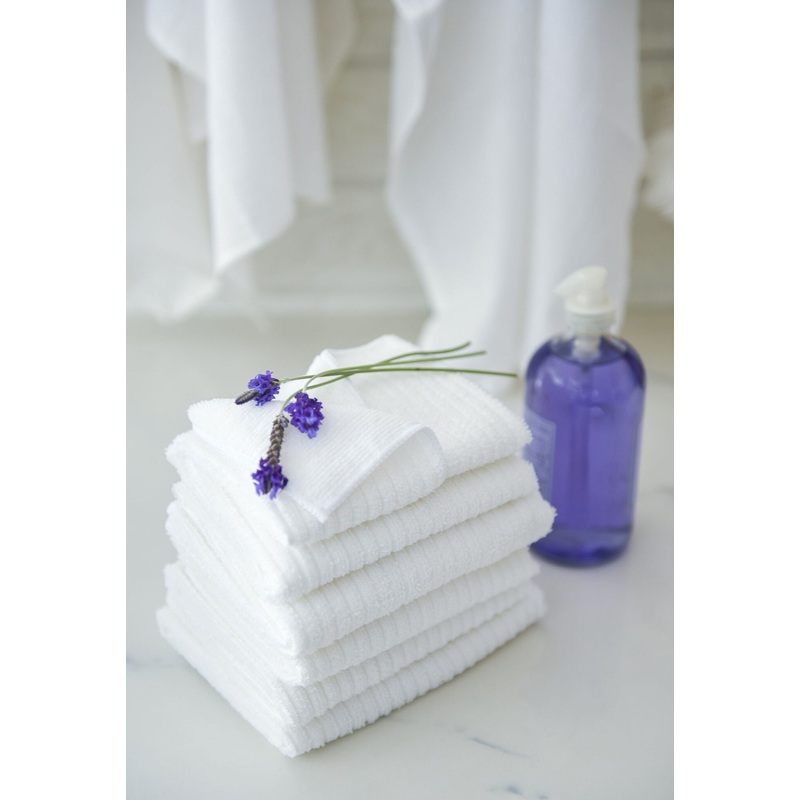 White Microfiber All-Purpose Towels, 4-Pack