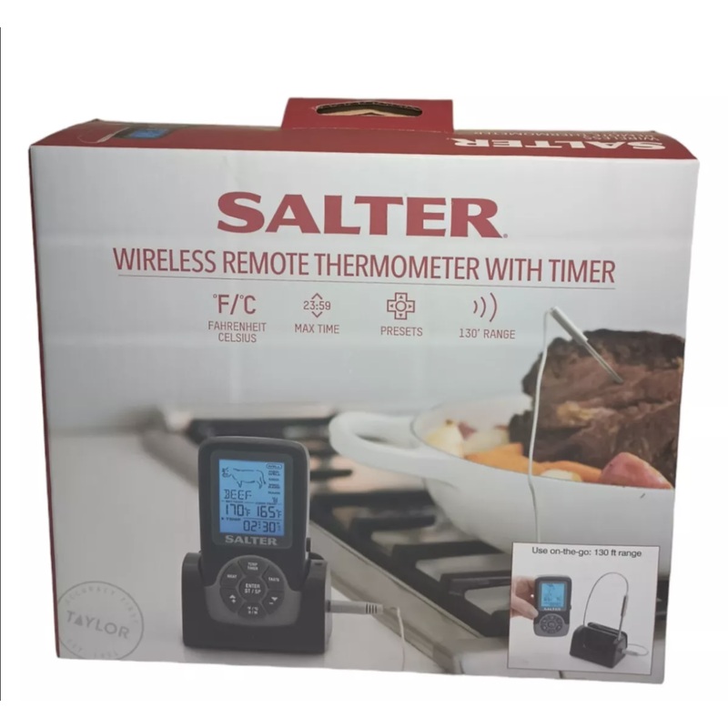 Wireless Remote Thermometer with Timer