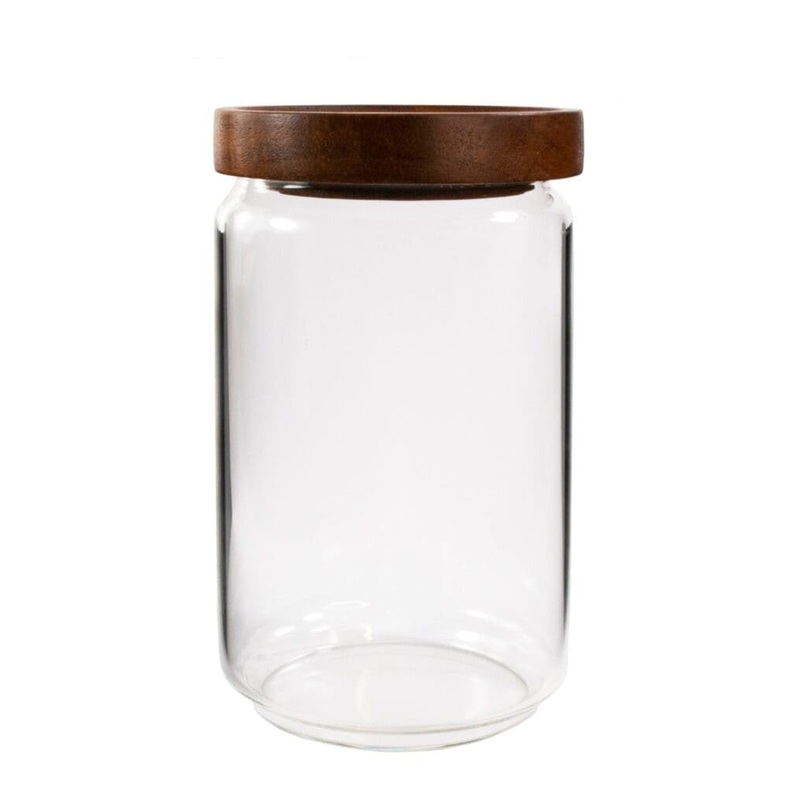 Borosilicate Canister with Acacia Lid, 34oz