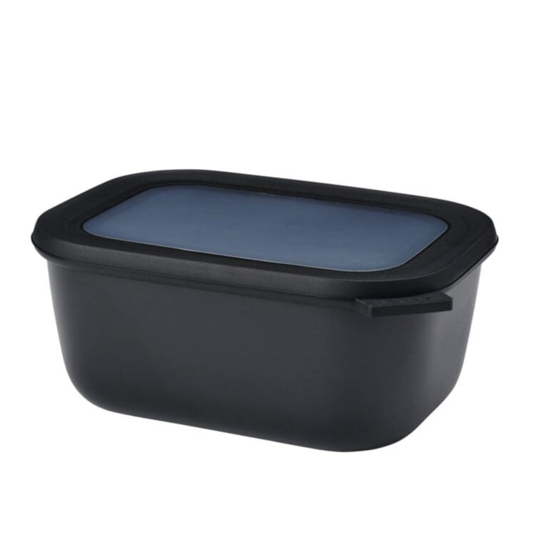 CIRQULA Multi-Bowl 1.5L/1.6Q Rectangle, Nordic Black