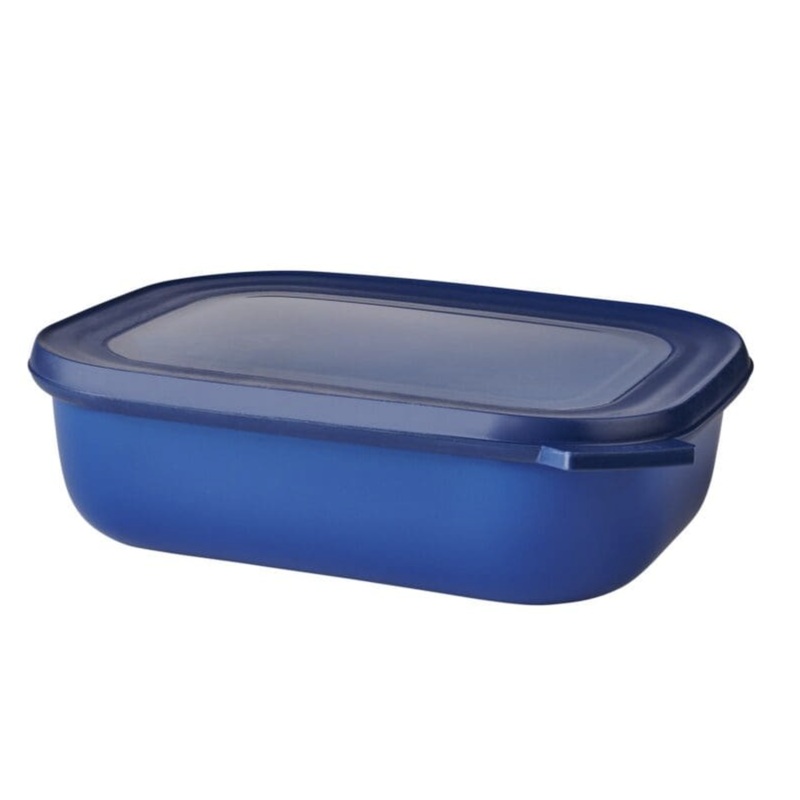 CIRQULA Multi-Bowl 1L/1Q Rectangle, Vivid Blue