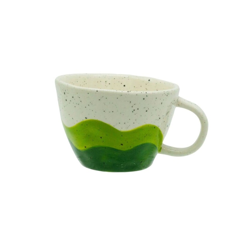 Green Wave Mug