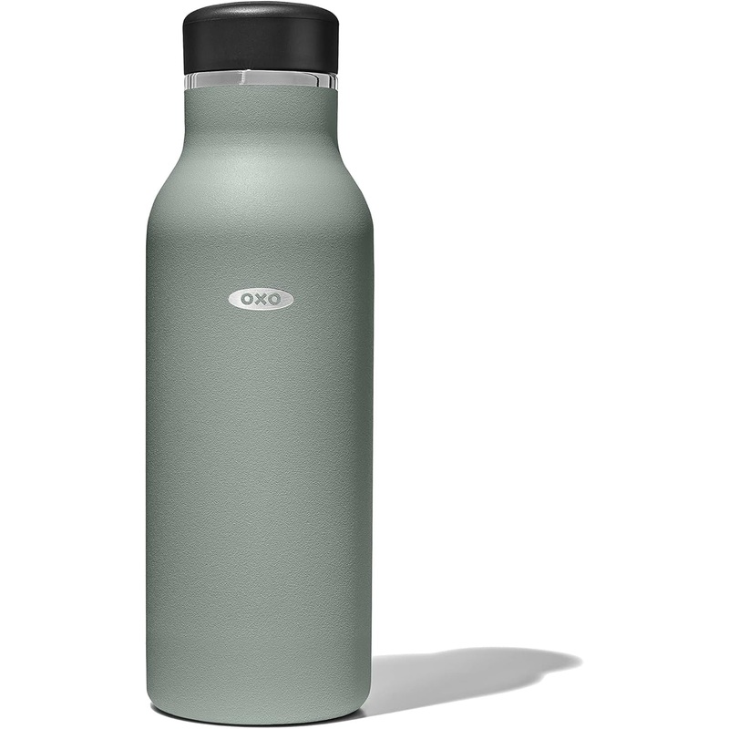 Insulated 16oz Water Bottle, Jade