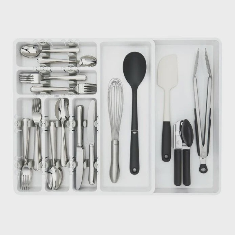 Large Expandable Utensil Organizer