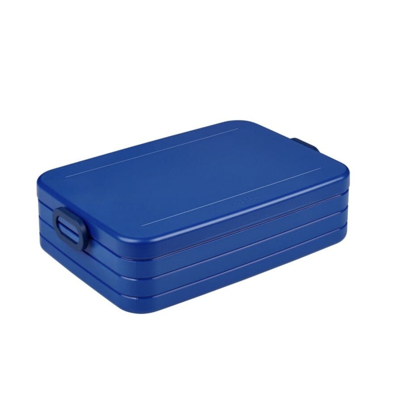 TAKE A BREAK Large Lunch Box, Vivid Blue