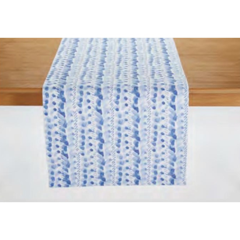 Blue on Blue Table Runner