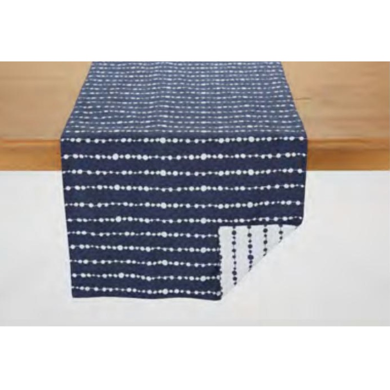 Bubble Band Reversible Table Runner