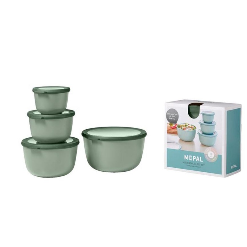 CIRQULA Deep Food Storage Set, Nordic Sage