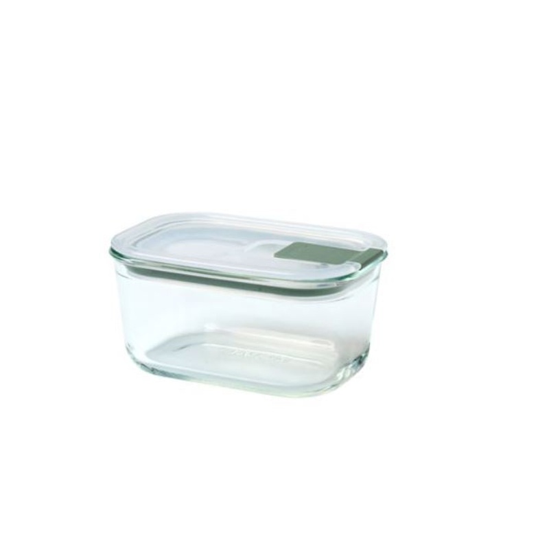 EASYCLIP Rectangle Glass Container, 450ml/15oz