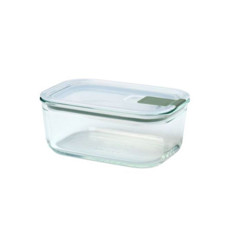 EASYCLIP Rectangle Glass Container, 700ml/23oz