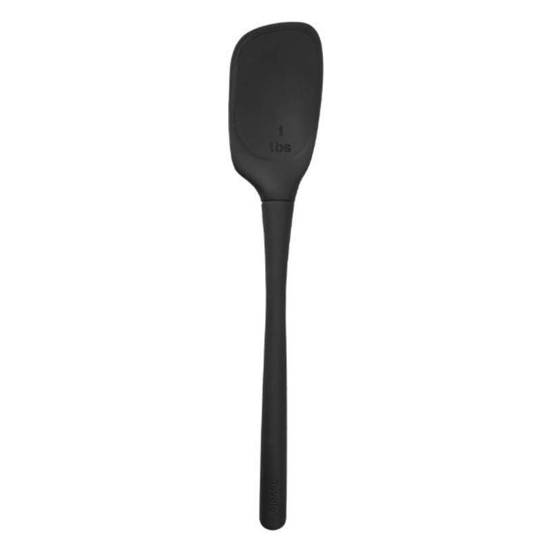 Flex-Core All Silicone Deep Spoon, Black