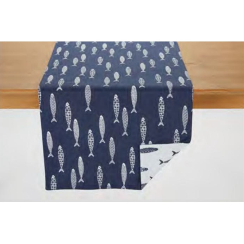 Minnows Reversible Table Runner