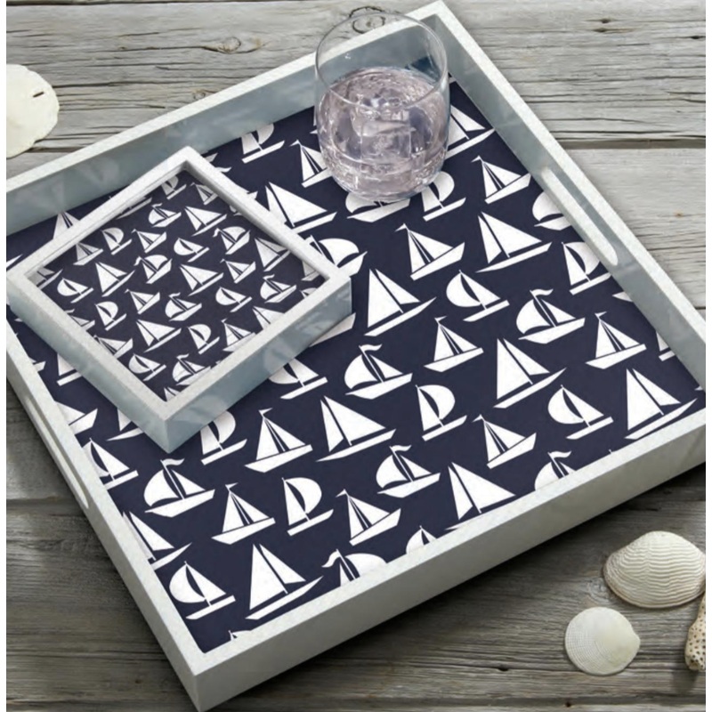 Sailboat Serving Tray