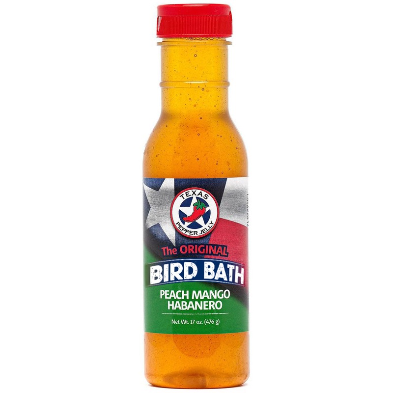 Peach Mango Habanero Bird Bath