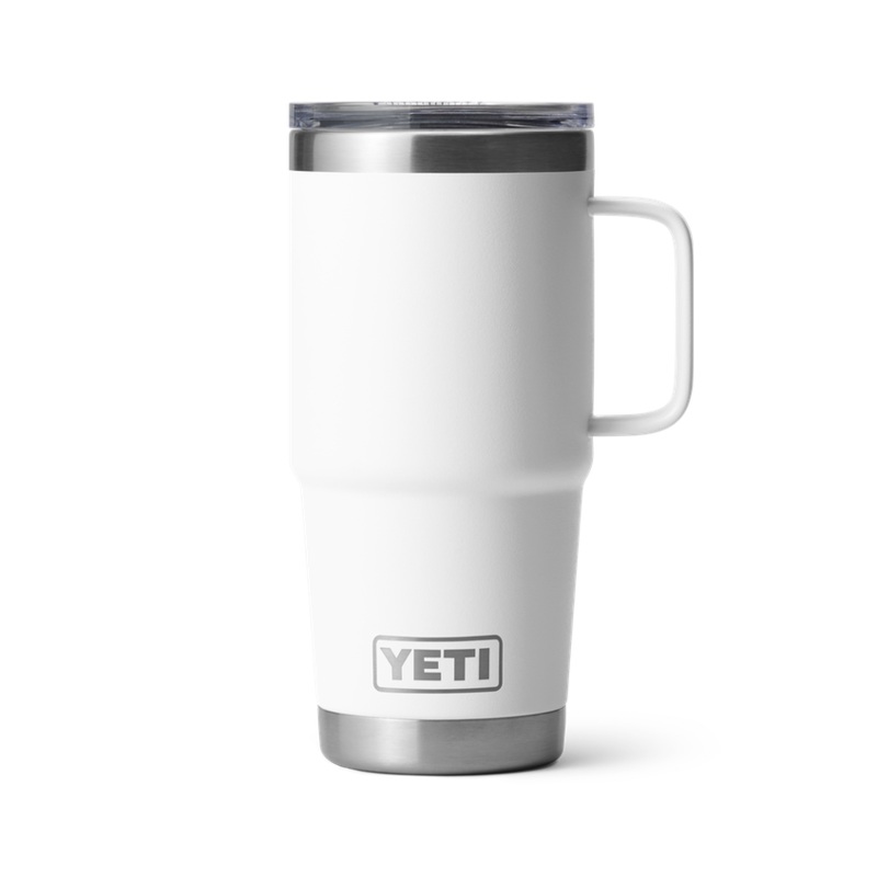 20 oz. / 591ml Travel Mug w/ Stronghold Lid - White