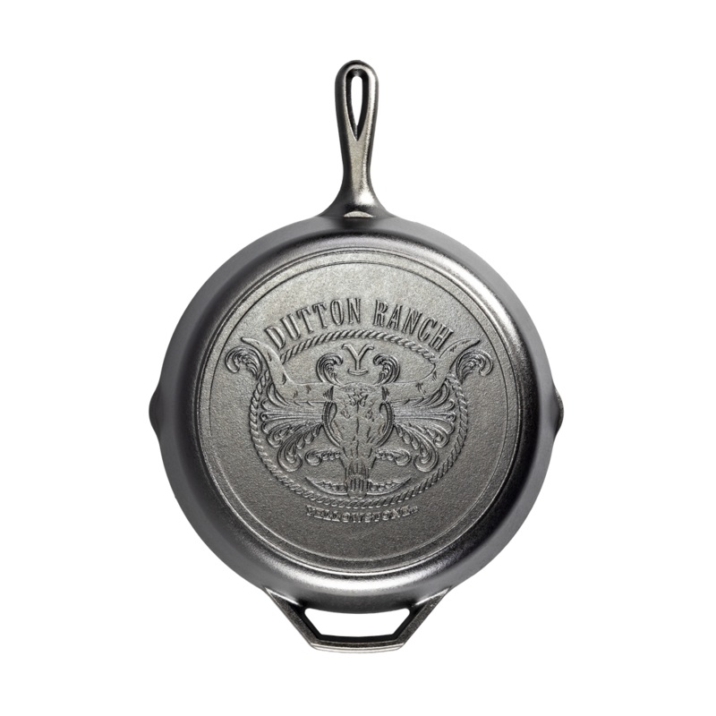 Official YELLOWSTONE 12" Cast Iron Skillet
