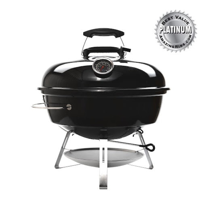 Slow 'N Sear Travel Kettle Grill