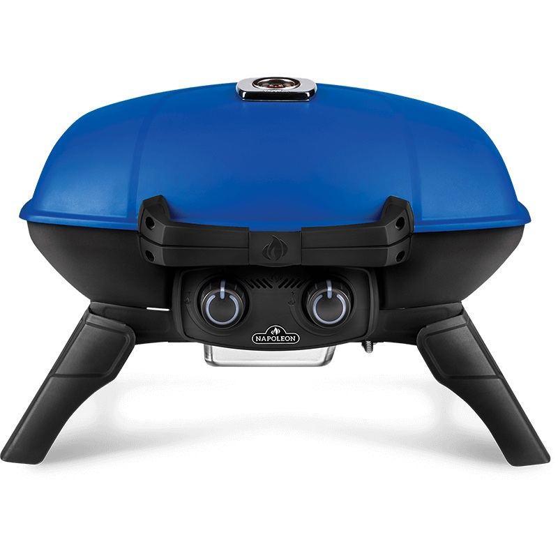 TravelQ 285 Portable Propane Grill - Blue