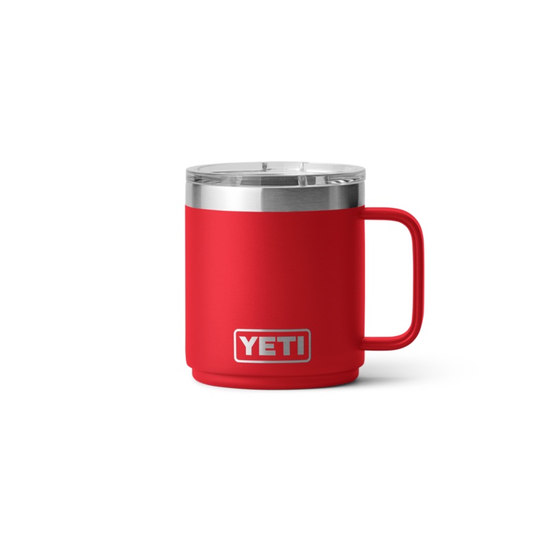 10 oz. / 295ml Stackable Mug w/ Magslider Lid - Rescue Red