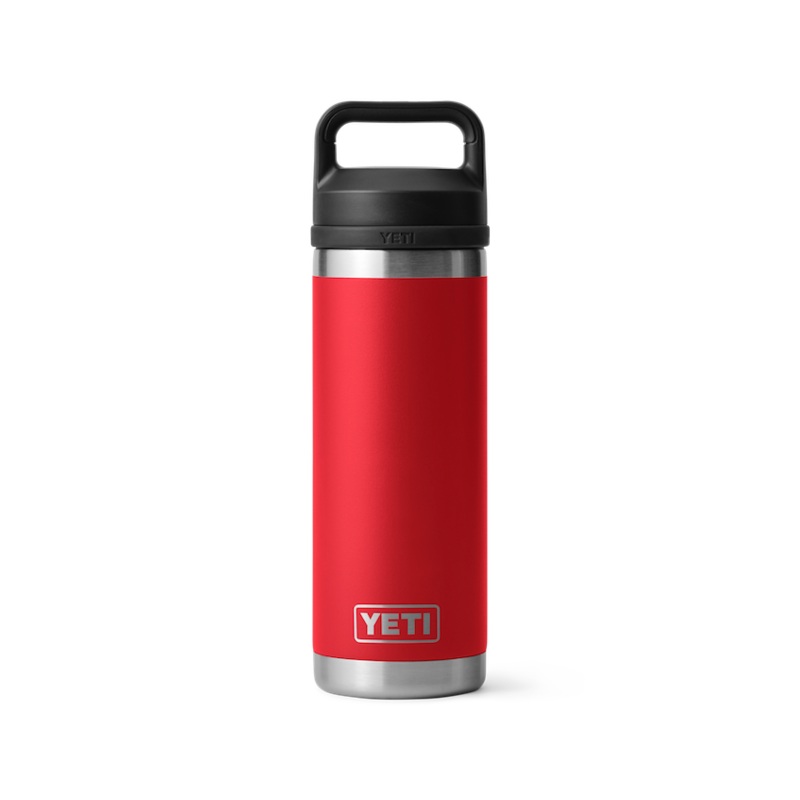 18 oz. / 532ml Bottle w/ Chug Cap - Rescue Red
