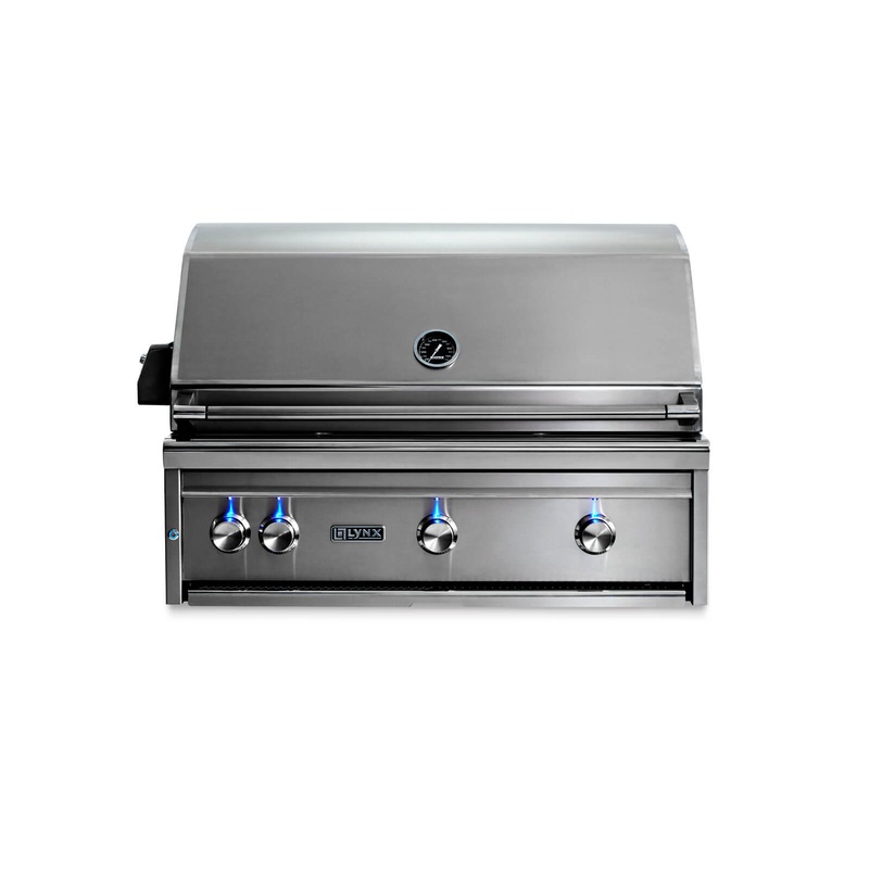 36" Professional Built-in Grill with All Ceramic Burners and Rotisserie (L36R-3)