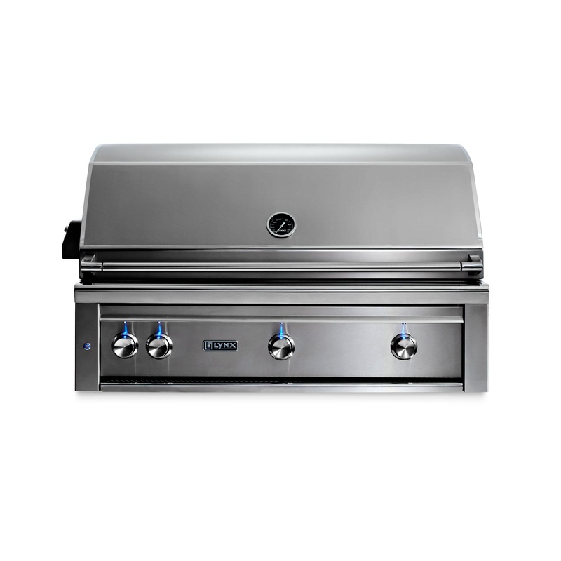 42" Professional Built-in Grill with All Ceramic Burners and Rotisserie (L42R-3)