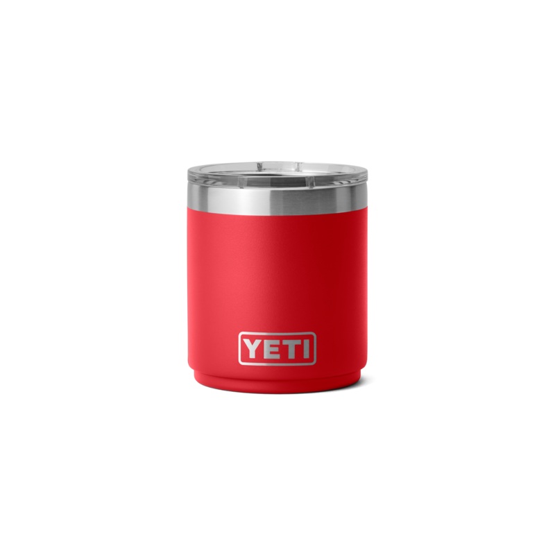 10 oz. / 295ml Stackable Lowball w/ Magslider Lid - Rescue Red