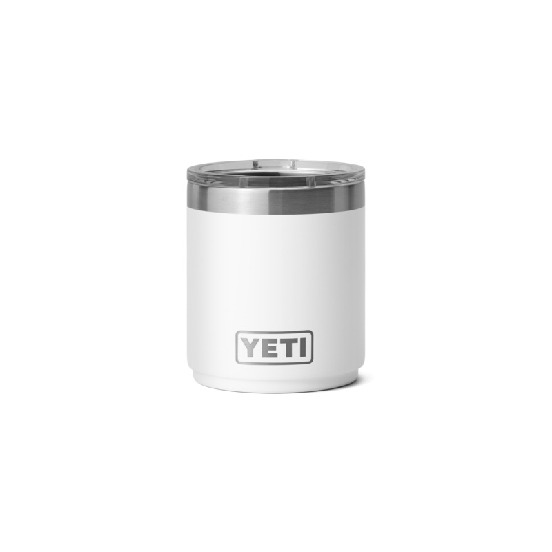 10 oz. / 295ml Stackable Lowball w/ Magslider Lid - White