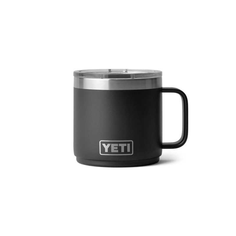 14 oz. / 414ml Stackable Mug w/ Magslider Lid - Black