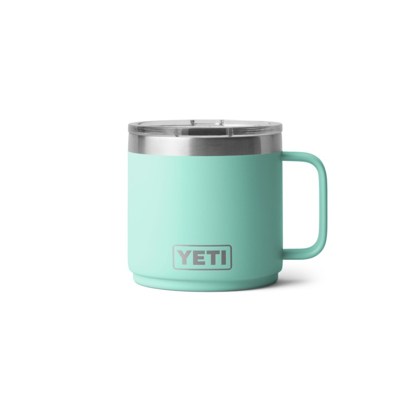 14 oz. / 414ml Stackable Mug w/ Magslider Lid - Seafoam