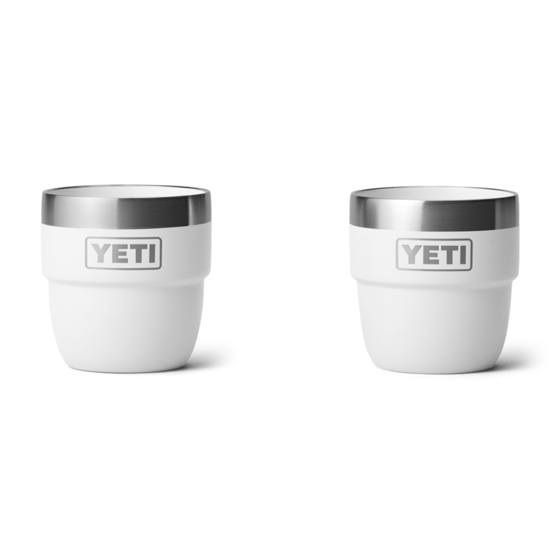 4 oz. / 118ml Stackable Cups- White (2 pack)