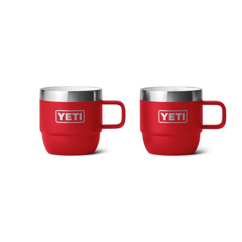 6 oz. / 177ml Stackable Mugs - Rescue Red (2 pack)