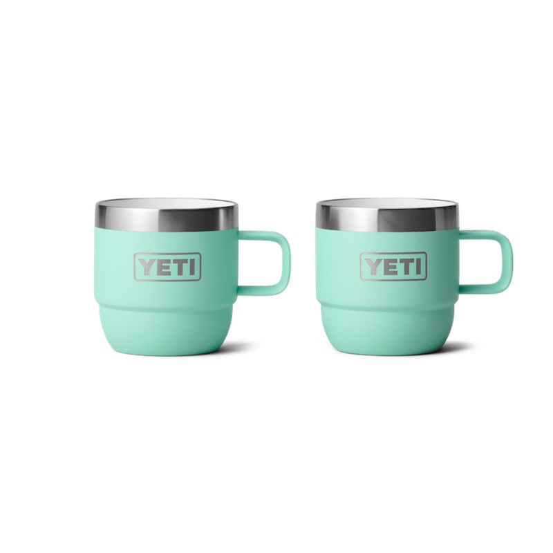 6 oz. / 177ml Stackable Mugs - Seafoam (2 pack)