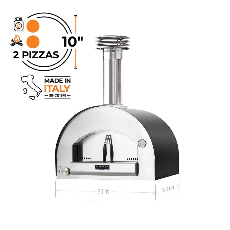 NAPOLI Hybrid Gas & Wood Oven