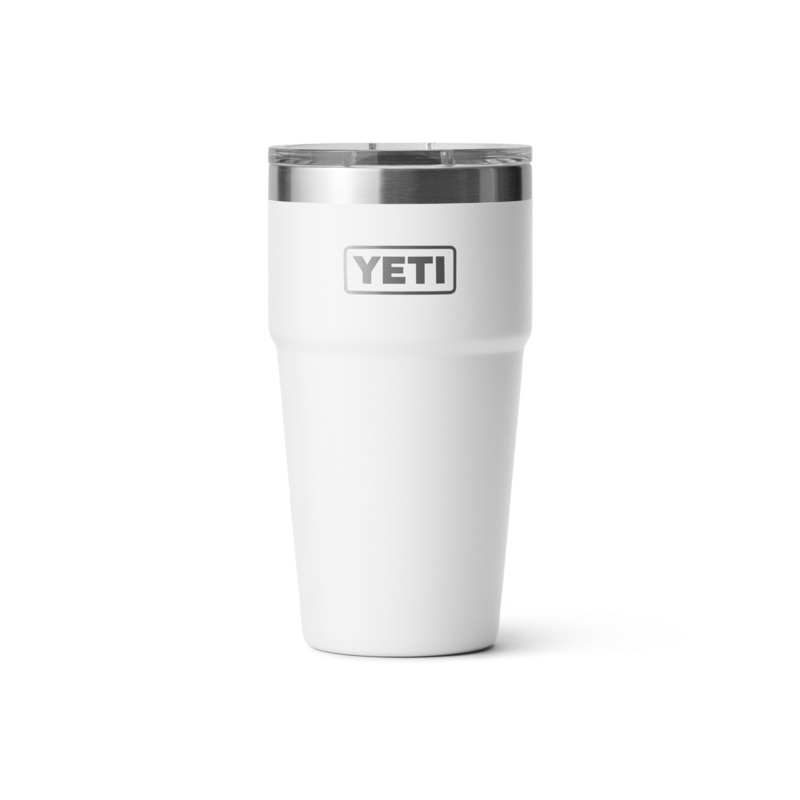 20 oz. / 591ml Stackable Cup w/ MagSlider Lid - White