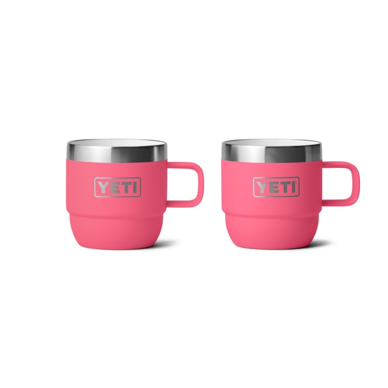6 oz. / 177ml Stackable Mugs - Tropical Pink (2 pack)