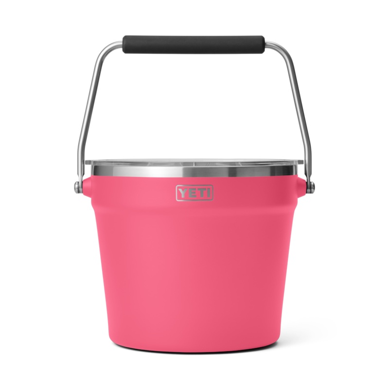 Beverage Bucket w/ Lid - Tropical Pink