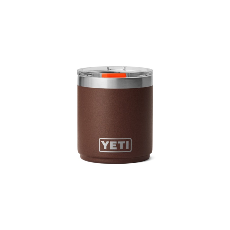 10 oz. / 295ml Stackable Lowball w/ Magslider Lid - Wetlands Brown
