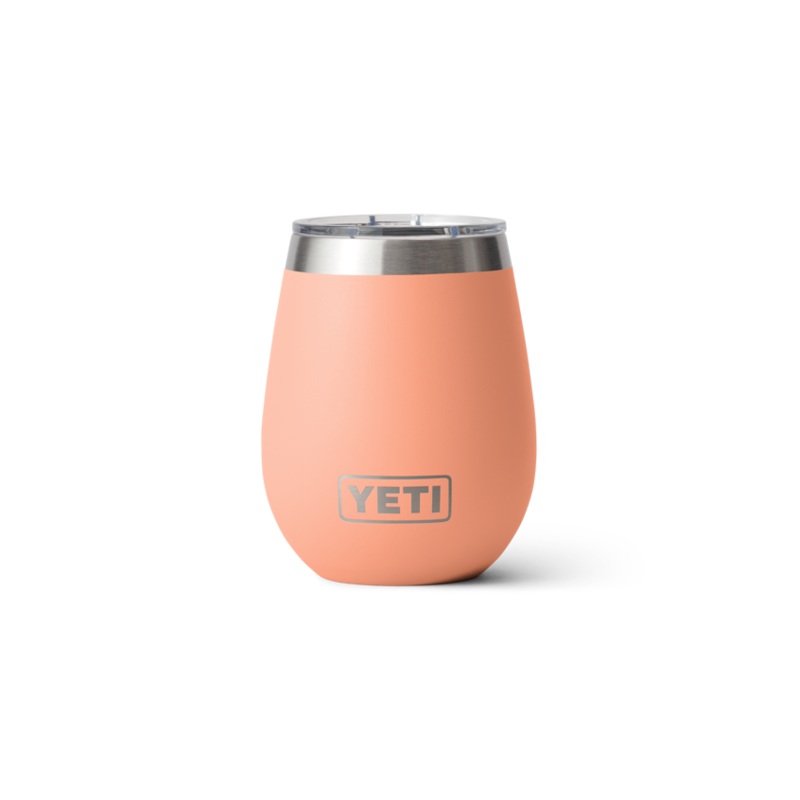 10 oz. / 295ml Wine Tumbler w/ Magslider Lid - Lowcountry Peach