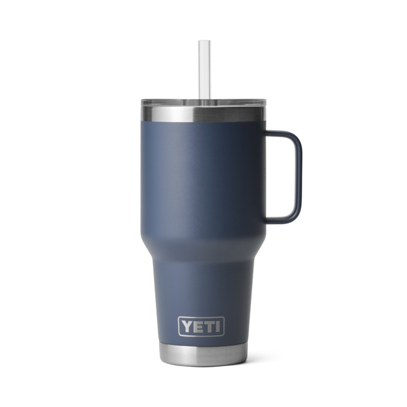 35 oz. / 1L Straw Mug w/ Straw Lid - Navy