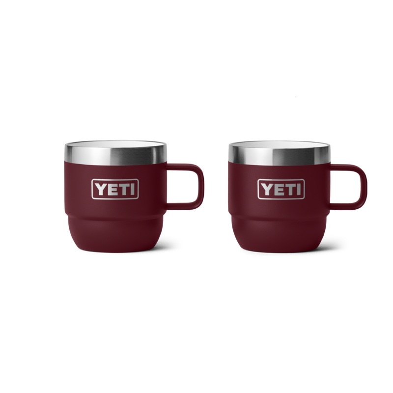 6 oz. / 177ml Stackable Mugs - Wild Vine Red