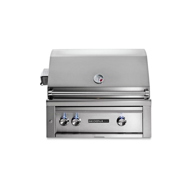 30" Built-in Grill with 1 ProSear, 2 Stainless Steel Burners and Rotisserie (L501PSR)