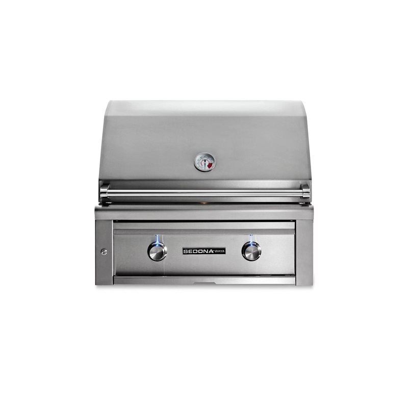 30" Built-in Grill with 1 ProSear and 1 Stainless Steel Burner (L501PS)