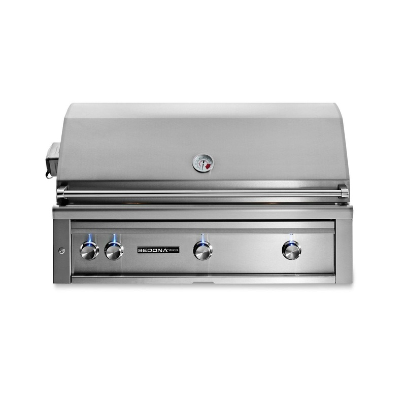 42" Built-in Grill with 3 Stainless Steel Burners and Rotisserie (L701R)