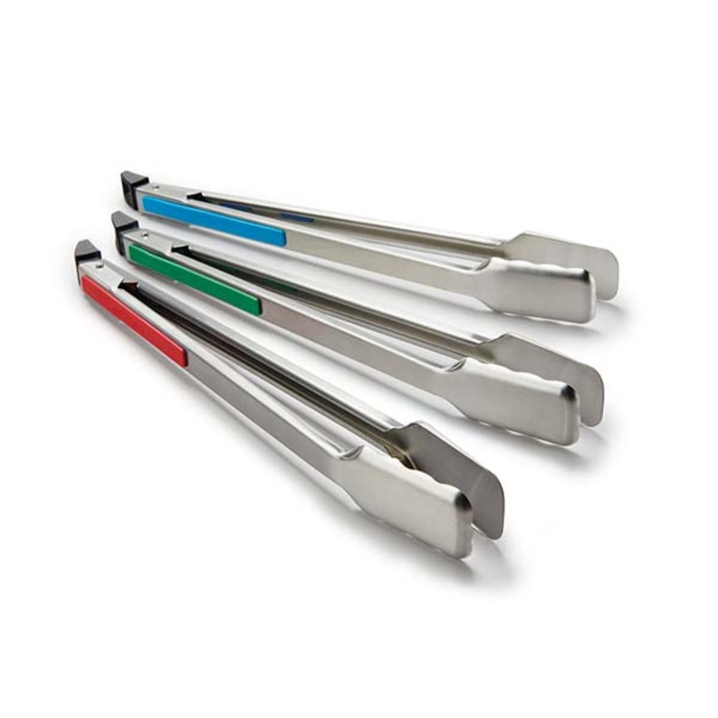 Baron Colour-Coded Grilling Tongs - 3 pack