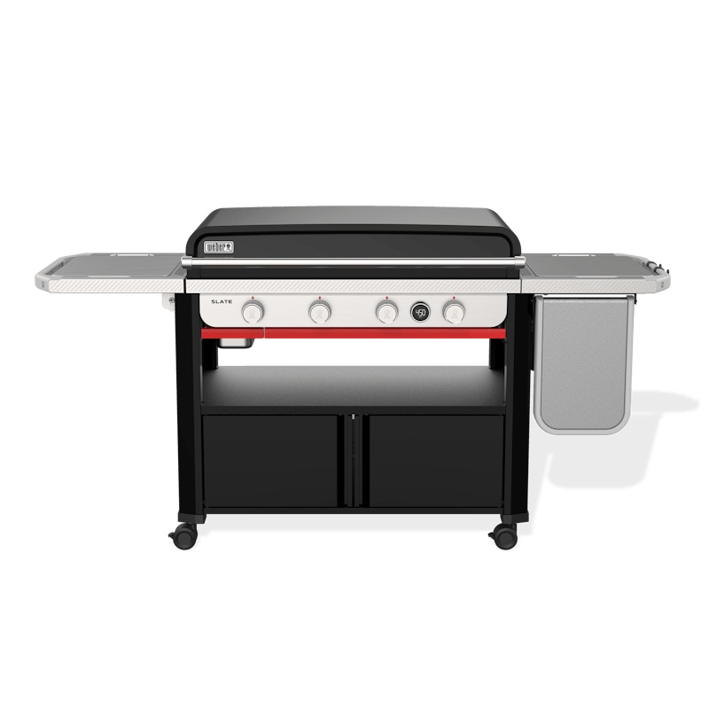 Slate 36" Rust-Resistant Griddle w/ Extendable Side Table